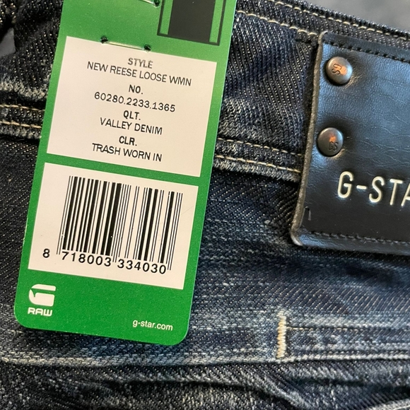 gstar 3301 new reese loose woman's made in Italy - Picture 6 of 10